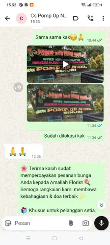 Testimonial Papan Bunga leuwibalang