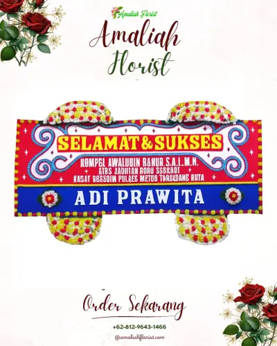 Karangan Bunga Ucapan Selamat leuwibalang