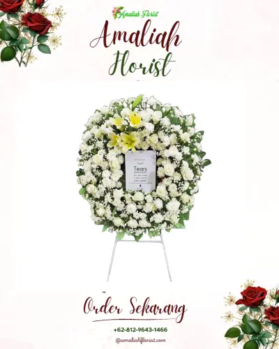 Krans Bunga Duka Cita leuwibalang